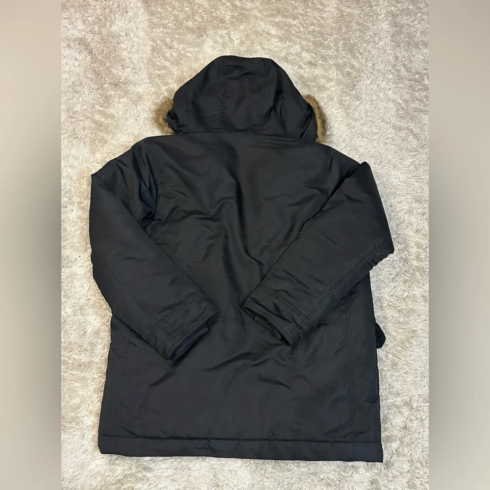 GAP Men's Black Puffer Coat Cold Control Max